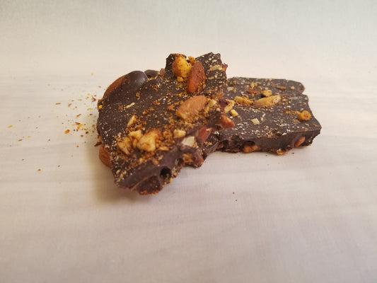 Red Chile Almond Bark