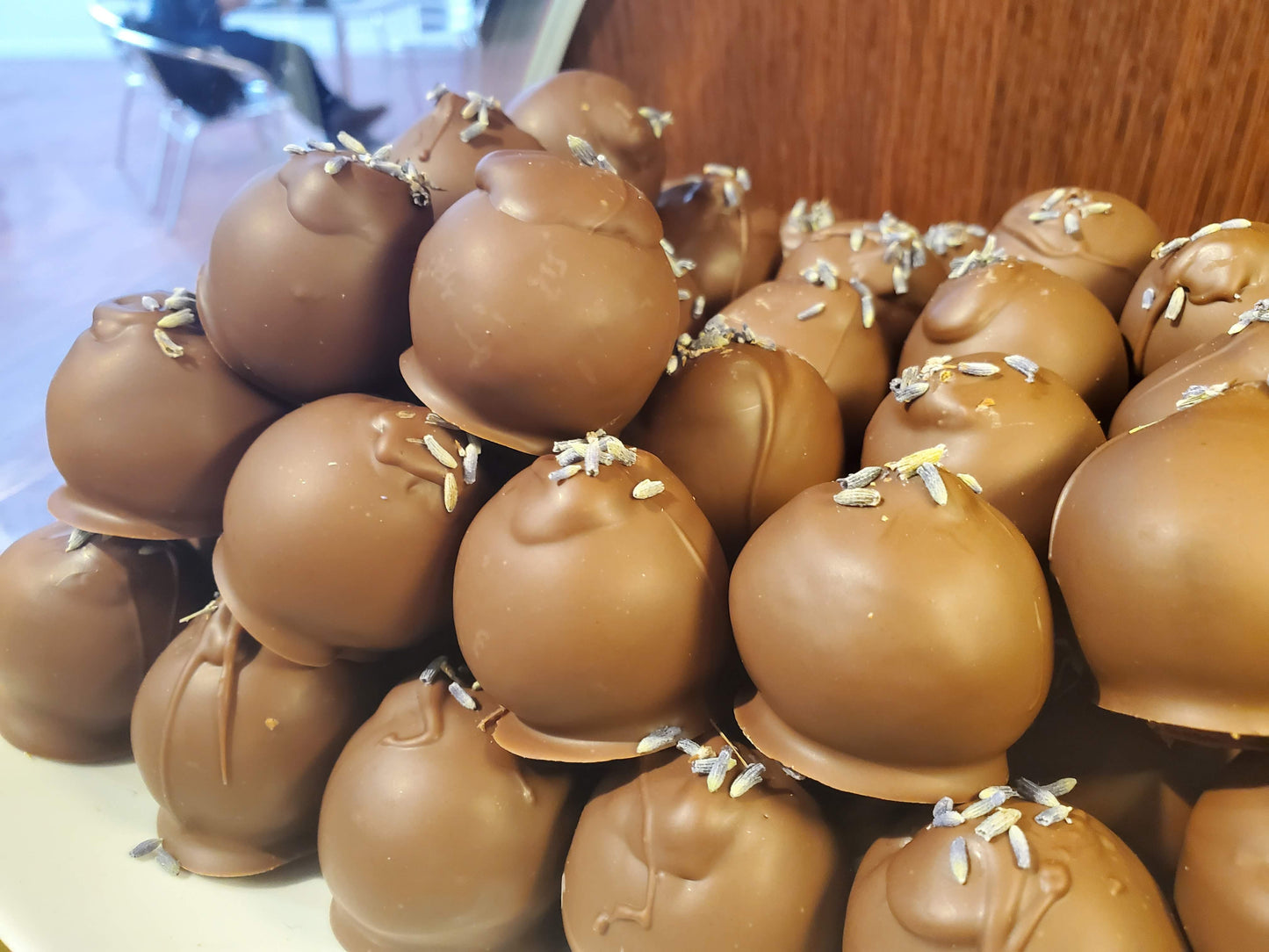 Honey Lavender Truffles