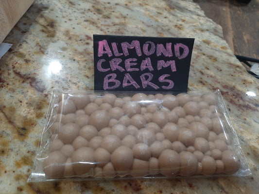 sweet almond cream bars