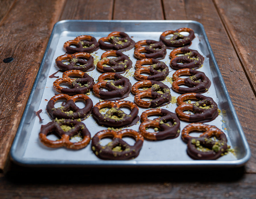 Dipped Pretzels