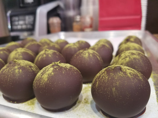 Tropical Green Tea Truffles