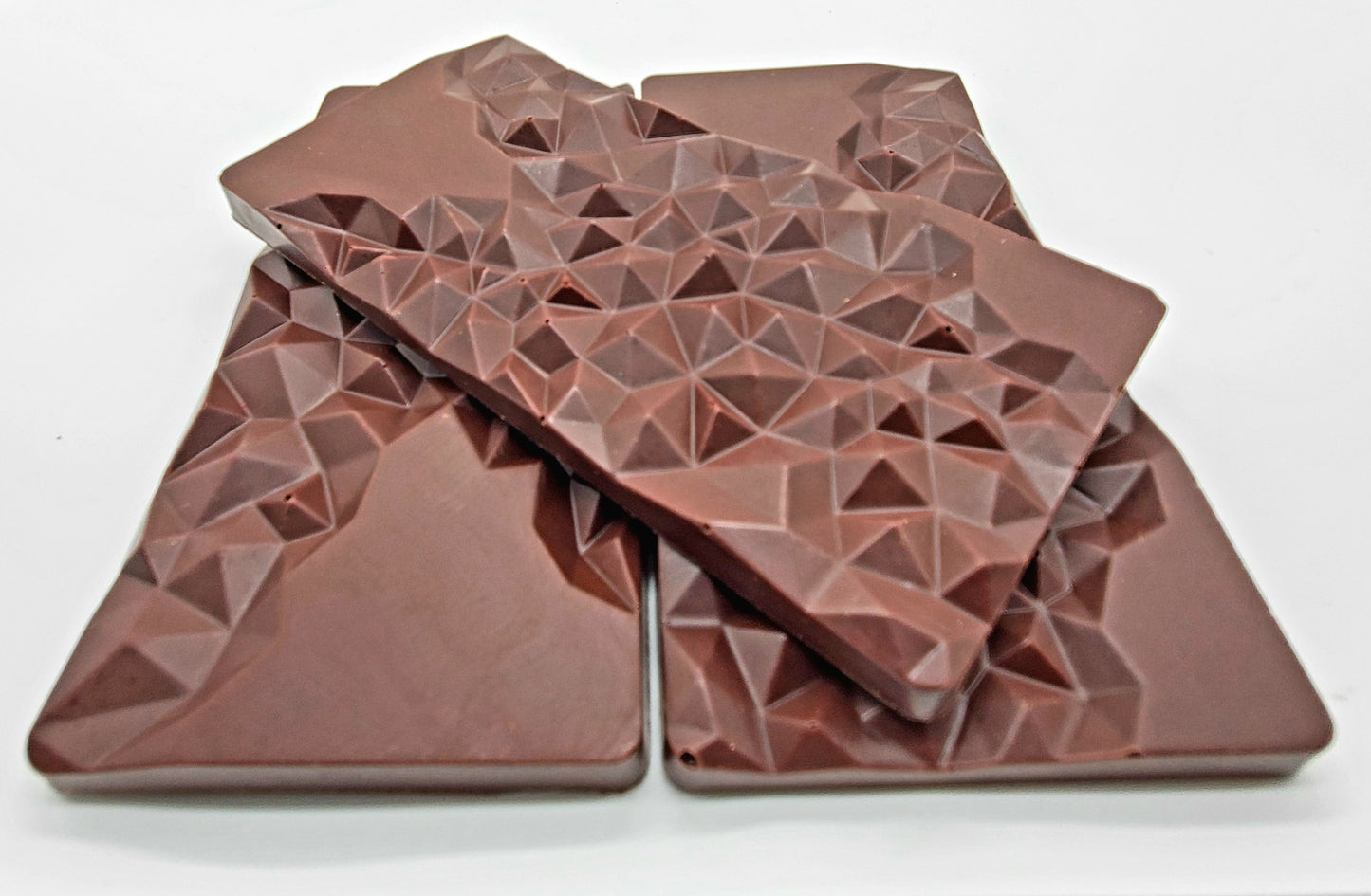 Stone Ground Dark Chocolate Bars - Set of 3