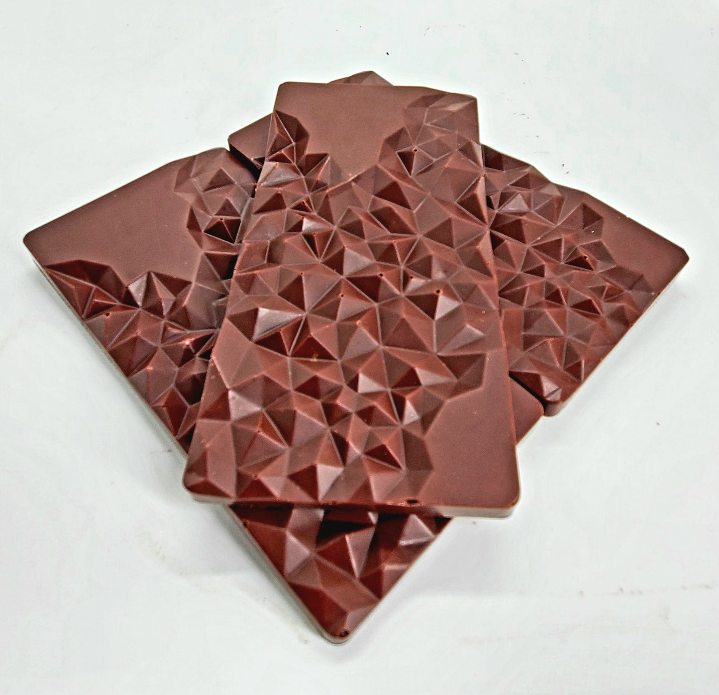 Stone Ground Dark Chocolate Bars - Set of 3