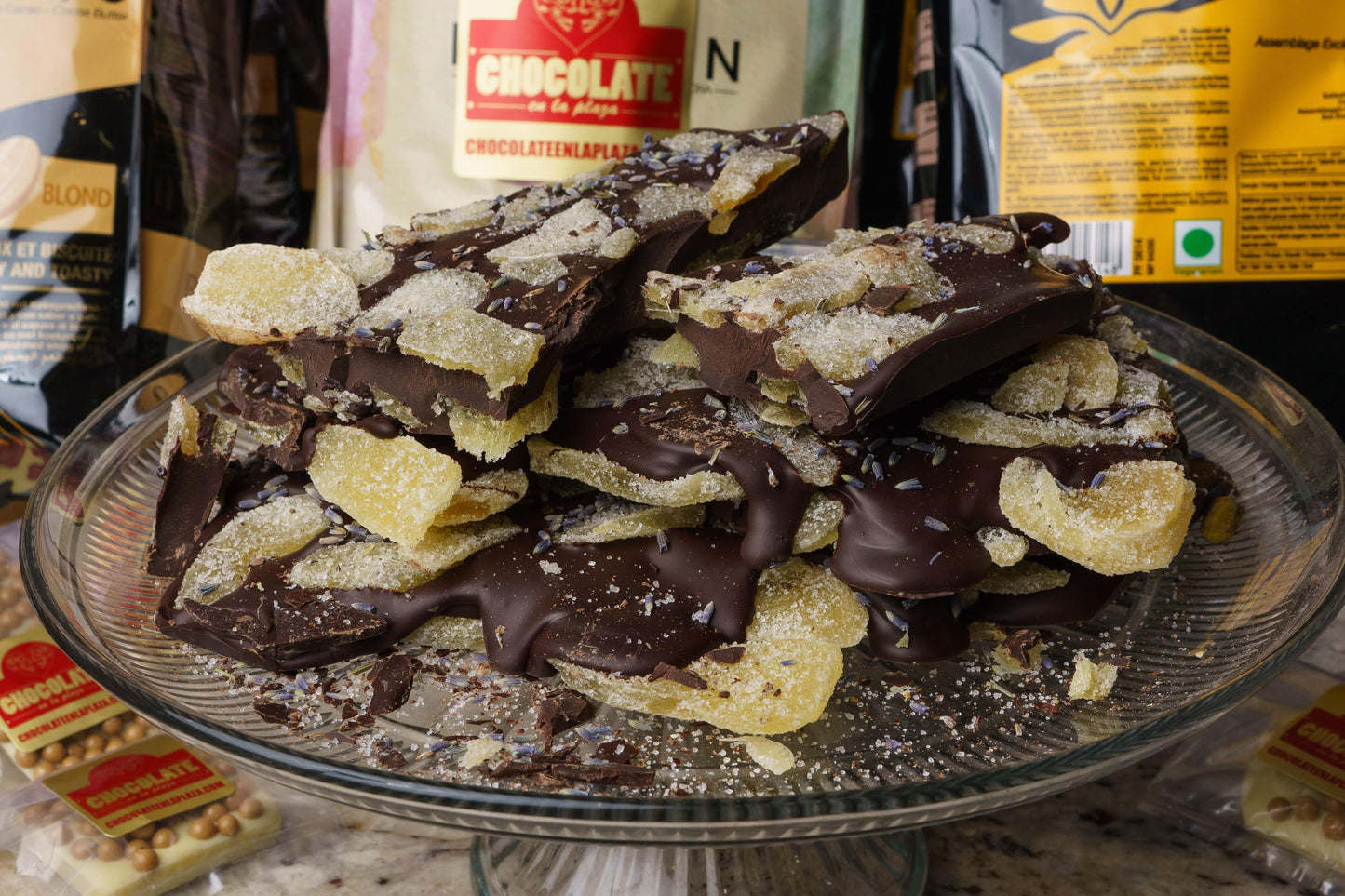 Ginger & Lavender Bark