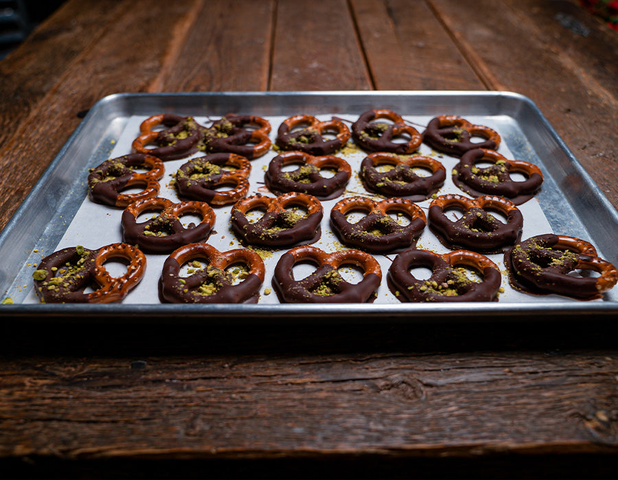 Dipped Pretzels